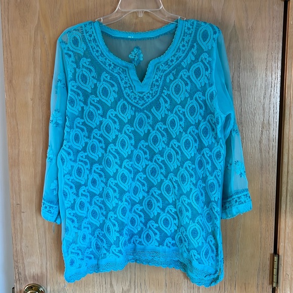 Blue Kurta - Picture 1 of 4